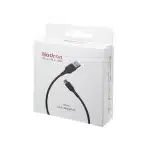 کابل USB به USB-C هادرون مدل HTC-A-C01 طول ۱ متر – کابل شارژ سریع Type-C با کیفیت بالا برای شارژ و انتقال داده